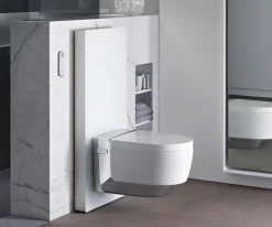 Καζάνι Geberit Monolith Plus 131-221-SI-5 Glass White.