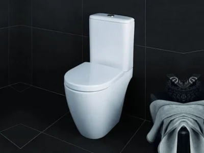 Λεκάνη τουαλέτας Χαμηλής Πίεσης με Καζάνι και Κάλυμμα Geberit Icon 64 cm.