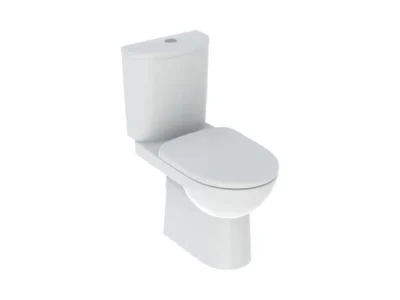 Λεκάνη τουαλέτας Χαμηλής Πίεσης με Καζάνι και Κάλυμμα Geberit Selnova 68 cm.