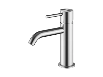 Επικαθήμενη Μπαταρία Νιπτήρα 1 οπής Eternity S-2058 Inox Matt.