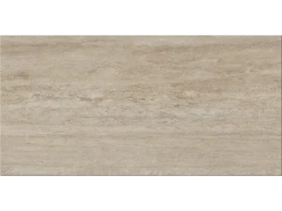 Πορσελανάτα πλακάκια δαπέδου Τεχνογρανίτη Travertino Noce 60 x 120 cm.