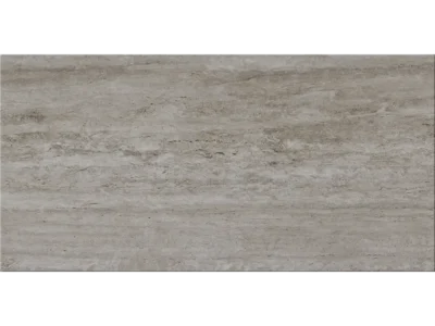 Πορσελανάτα πλακάκια δαπέδου Τεχνογρανίτη Travertino Silver 60 x 120 cm.