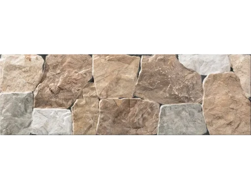 Πλακάκια επένδυσης Donosti Mix 17 x 52 cm με Matt ανάγλυφη επιφάνεια.