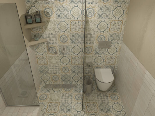 Αίσθηση καθαριότητας και Ευρυχωρίας στο μπάνιο