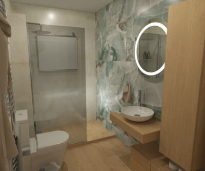 Φωτορεαλισμός ανακαίνισης μπάνιου