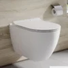 Κρεμαστή λεκάνη WC Serel Smart Rimless 52cm από Υαλώδη πορσελάνη.