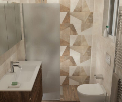 Σχεδιασμός μπάνιου για μια ζεστή και κομψη ατμόσφαιρα