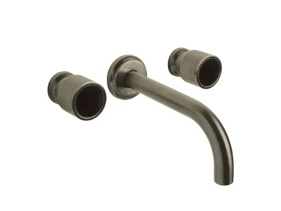 Μπαταρία Νιπτήρα Armando Vicario Lumiere Black Brushed 516046-410.