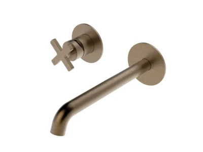 Μπαταρία Νιπτήρα LaTorre Elle Cross Antique Brass 38032-221.