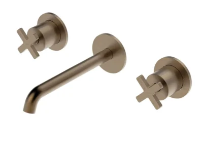 Μπαταρία Νιπτήρα LaTorre Elle Cross Antique Brass 38118-221.