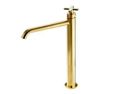 Μπαταρία Νιπτήρα LaTorre Elle Cross Gold Brushed 38016-201.