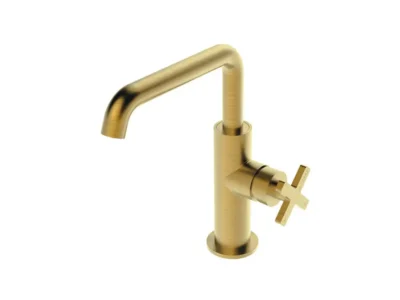 Μπαταρία Νιπτήρα LaTorre Elle Cross Gold Brushed 38020-201.
