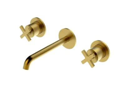 Μπαταρία Νιπτήρα LaTorre Elle Cross Gold Brushed 38118-201.