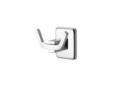 Άγκιστρο διπλό επιτοίχιας τοποθέτησης Premium Chrome 71763.