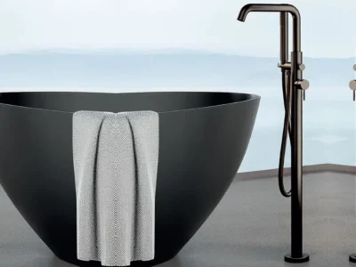 Μπαταρία Λουτρού LaTorre Black Brushed 34078-410.Τ