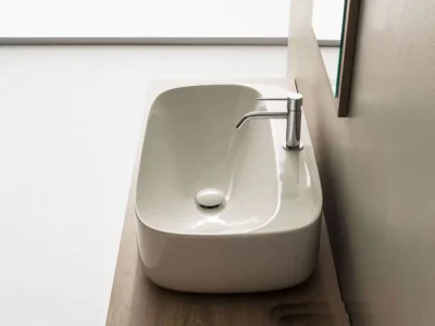 Επιτραπέζιος νιπτήρας μπάνιου Moon-R 5505-300 72x42cm.