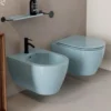 Κρεμαστή λεκάνη WC Τουαλέτας Glam Twist Glossy Air 50 cm από Υαλώδη πορσελάνη.