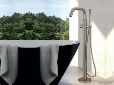 Μπαταρία Λουτρού Icos Inox 90012-111.