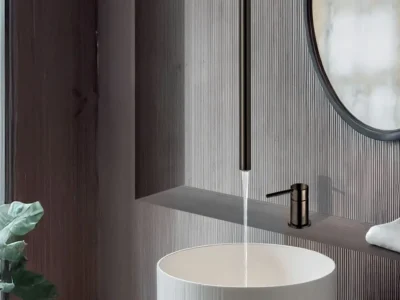 Μπαταρία Νιπτήρα Eurorama Black Brushed R6826-R5309-410.