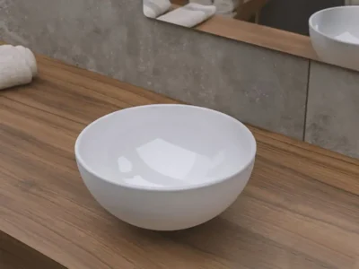 Επιτραπέζιος νιπτήρας μπάνιου Valera 34710-300 26x26cm.