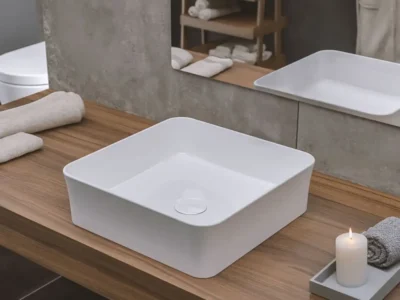 Επιτραπέζιος νιπτήρας μπάνιου York 34770-300.