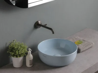 Επιτραπέζιος νιπτήρας μπάνιου Glam Glossy Air 1807-620 39x39cm,