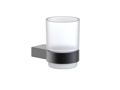 Ποτηροθήκη επιτοίχιας τοποθέτησης Artemis Gun Metal A0350745.