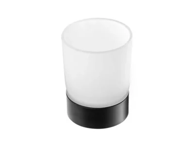 Ποτηροθήκη κρυστάλλινη επικαθήμενης τοποθέτησης Uno 159155 Black Matt