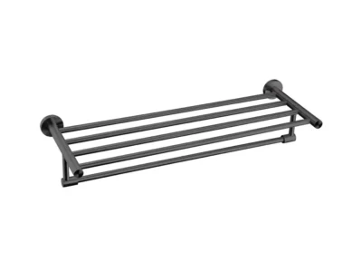 Ραφιέρα πετσετών επιτοίχιας τοποθέτησης Artemis Gun Metal A0150345.