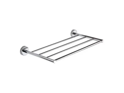 Ραφιέρα πετσετών επιτοίχιας τοποθέτησης Uno Chrome 9695.