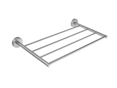 Ραφιέρα πετσετών επιτοίχιας τοποθέτησης Uno Inox 969599.