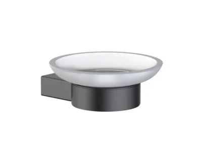 Σαπουνοθήκη επιτοίχιας τοποθέτησης Artemis Gun Metal A0350845.