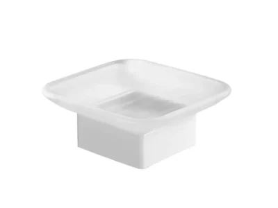 Σαπουνοθήκη επικαθήμενης τοποθέτησης Quattro 980166 White Matt.