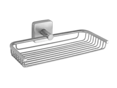 Μεταλλική σπογγοθήκη επιτοίχιας τοποθέτησης Quattro Inox 430499.