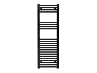 Καλοριφέρ πετσετοθήκη μπάνιου Thermo Alto 120x40 cm Black.