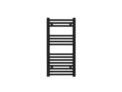 Καλοριφέρ πετσετοθήκη μπάνιου Thermo Alto 80x40cm Black.