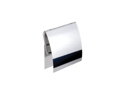 Χαρτοθήκη με Κάλυμμα επιτοίχιας τοποθέτησης Quattro 9641 Chrome