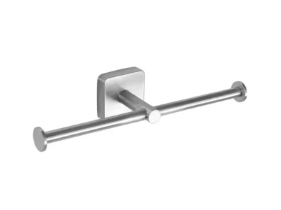 Χαρτοθήκη Διπλή επιτοίχιας τοποθέτησης Quattro Inox 442299.