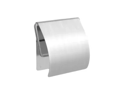 Χαρτοθήκη με κάλυμμα επιτοίχιας τοποθέτησης Quattro Inox 964199.
