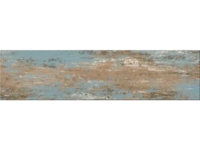 Πορσελανάτα πλακάκια δαπέδου Τεχνογρανίτη Picasso Blue 15x60cm.