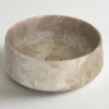 Επιτραπέζιος πέτρινος νιπτήρας μπάνιου Opus Patara Beige DR-42-500 Φ42cm.